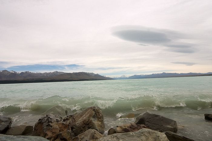 What is it with the clouds up here? I know there's mountains in the roaring forties and that makes for dramatic weather, but the clouds are just freaky.